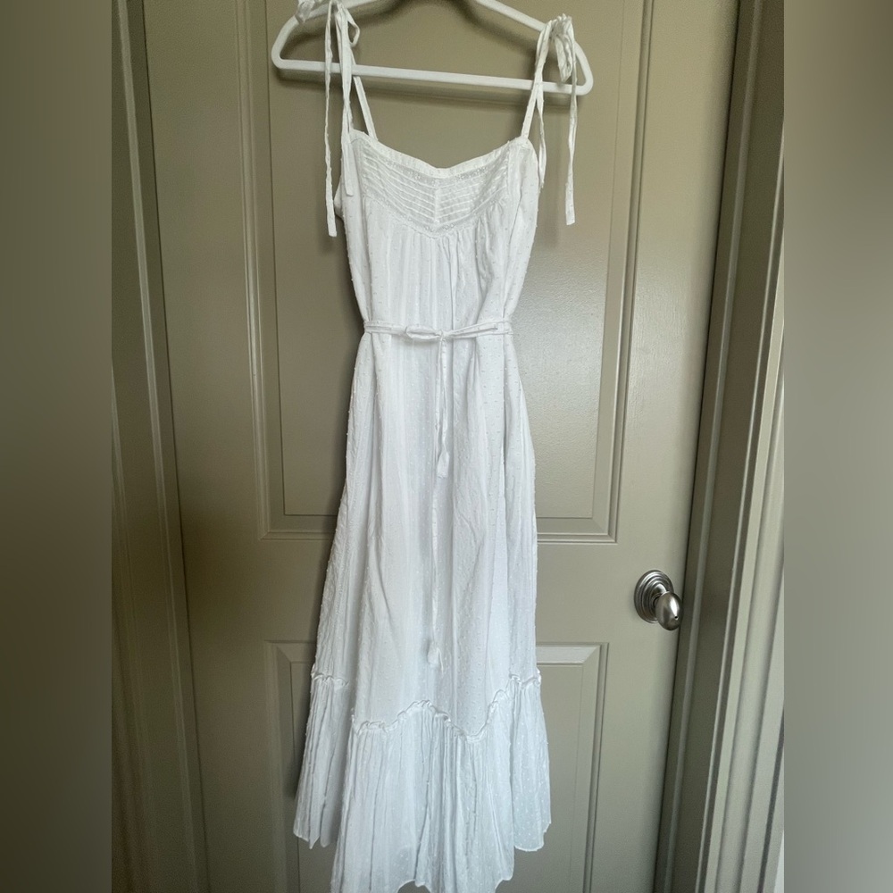 Rebecca Taylor White Maxi Dress